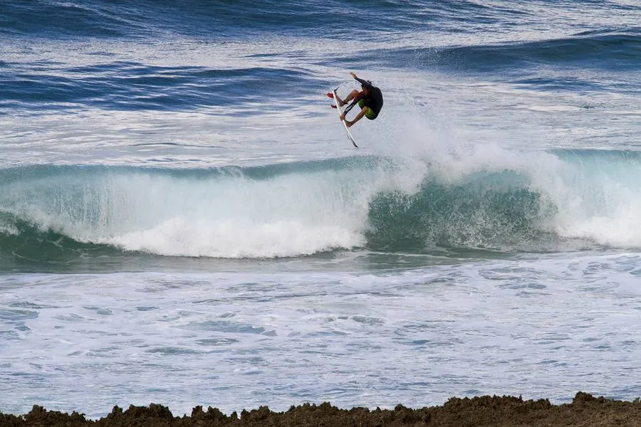 Above the lip